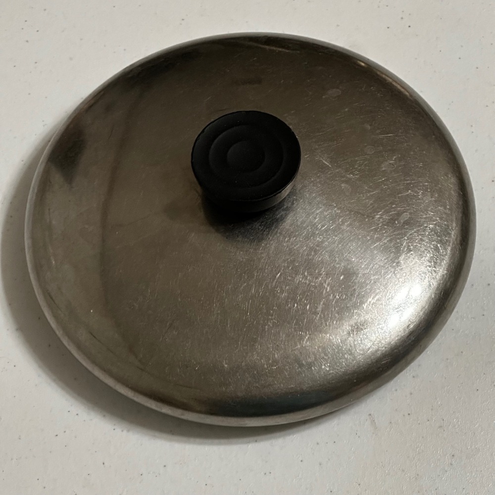 Vintage Revere Ware 7 Inch Stainless Steel High Dome‎ Replacement Lid Pot Cover